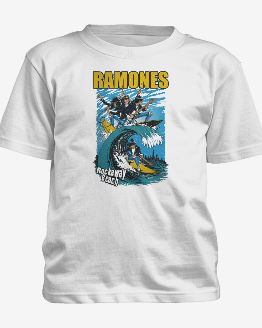 Polera de niño Ramones Rockaway Beach