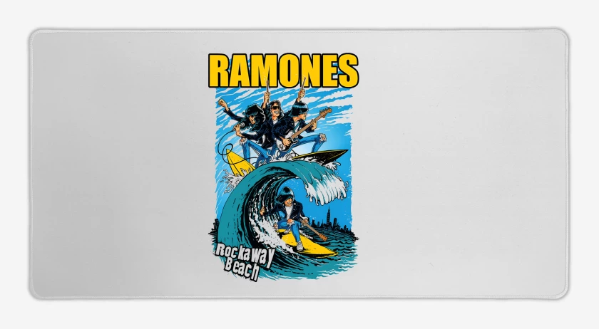 Mouse pad Gamer Ramones Rockaway Beach