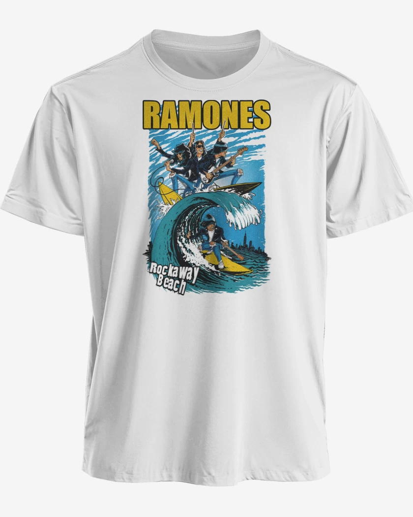 Polera Ramones Rockaway Beach