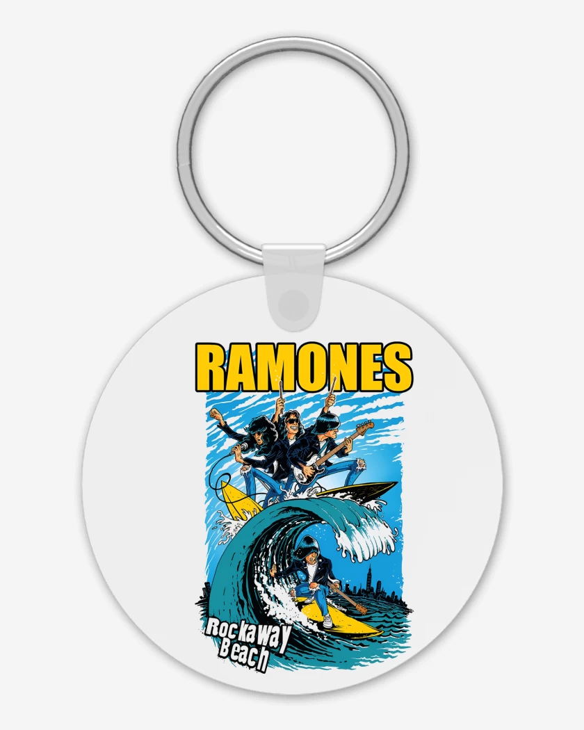 Llavero Ramones Rockaway Beach