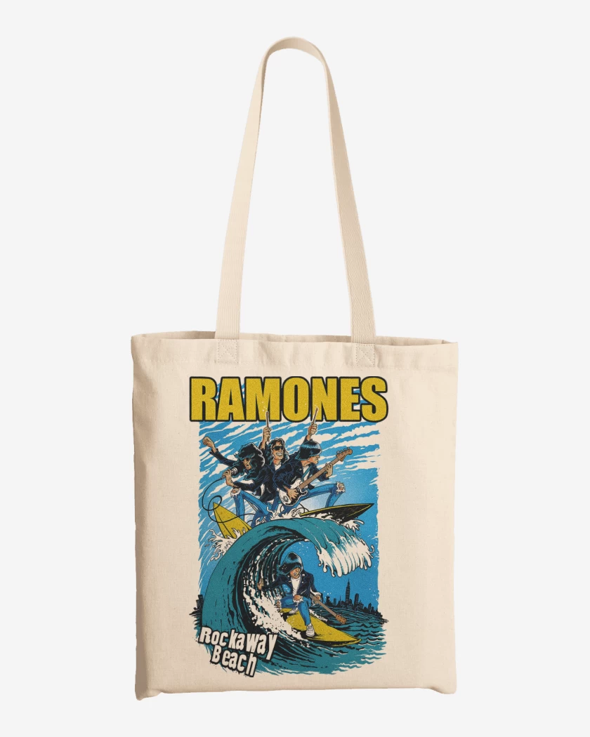 Totebag Ramones Rockaway Beach
