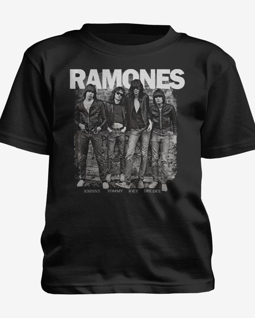 Polera de niño Negro de Ramones 1976
