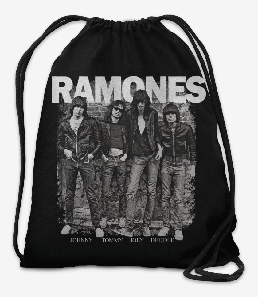 Mochila Negro de Ramones 1976