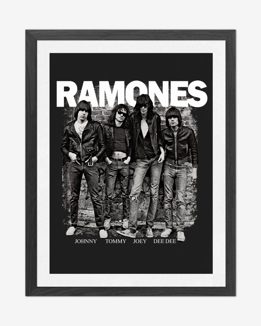 Cuadro decorativo Ramones 1976