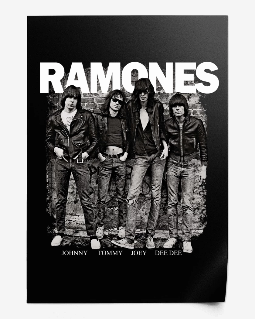 Print Ramones 1976