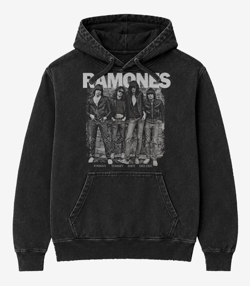 Poleron Canguro Acid Wash Ramones 1976