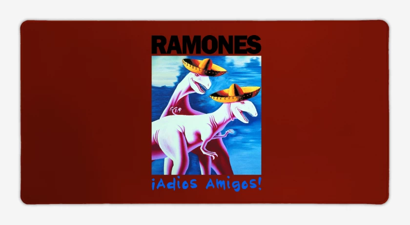 Mouse pad Gamer Ramones Adios Amigos