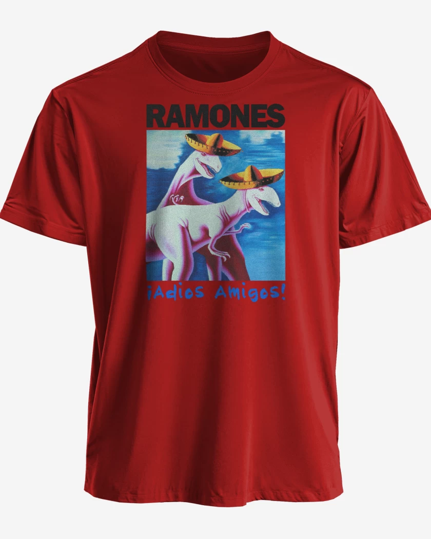 Polera Ramones Adios Amigos