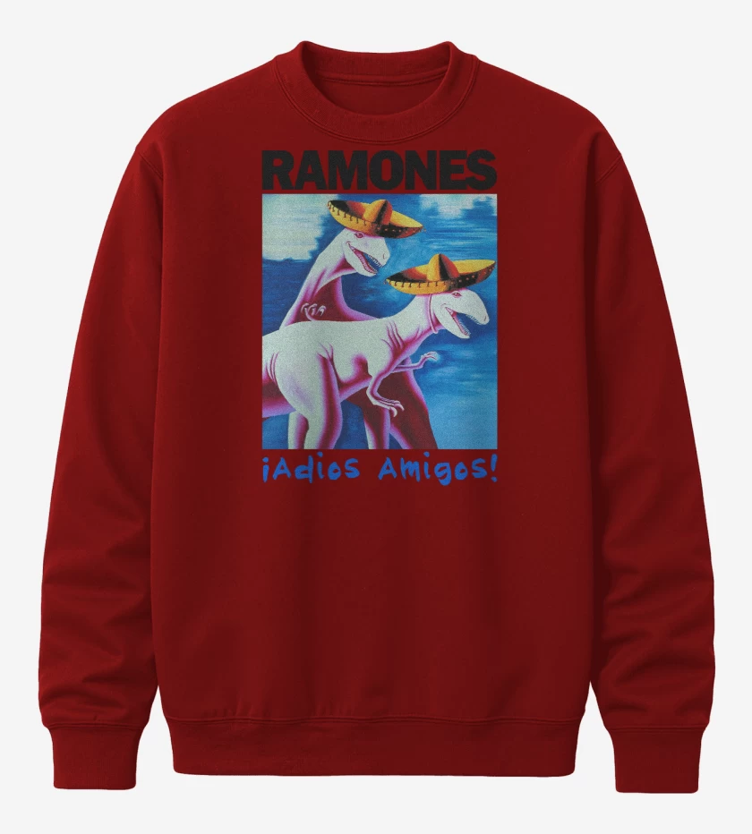 Poleron polo Ramones Adios Amigos
