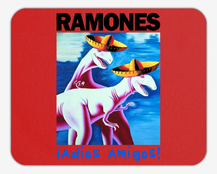 Mousepad Ramones Adios Amigos