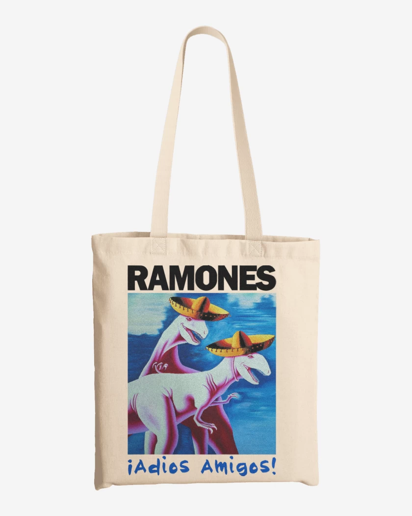 Totebag Ramones Adios Amigos