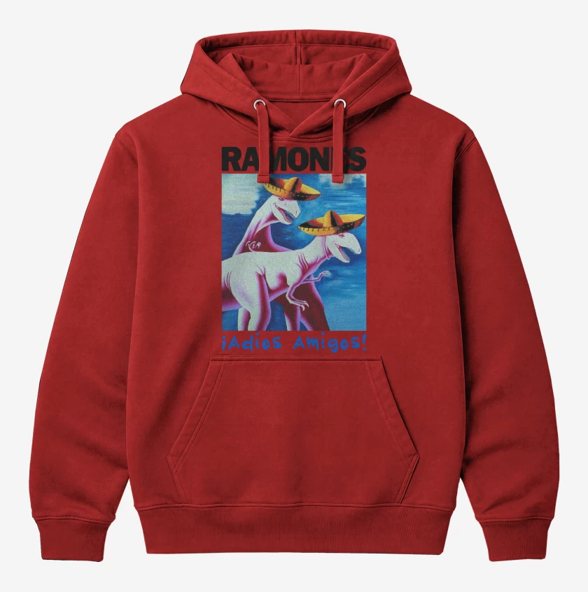 Polerón Canguro Ramones Adios Amigos