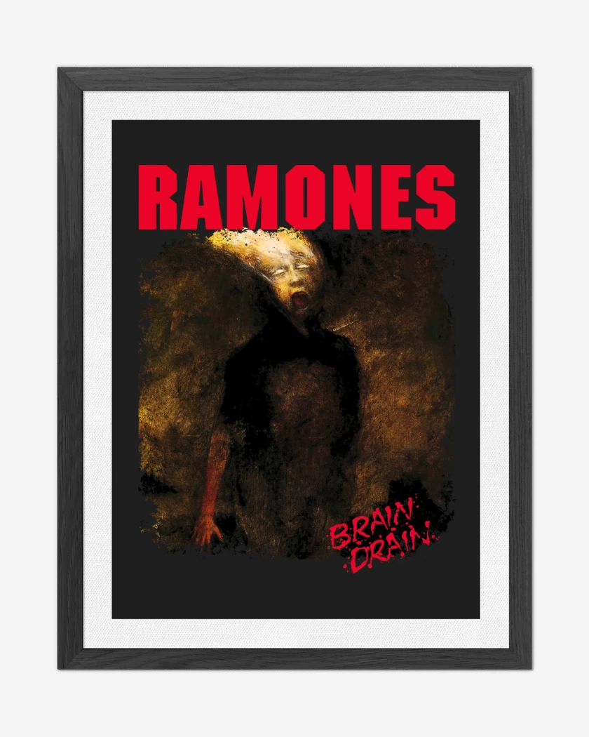 Cuadro decorativo Ramones Brain Drain