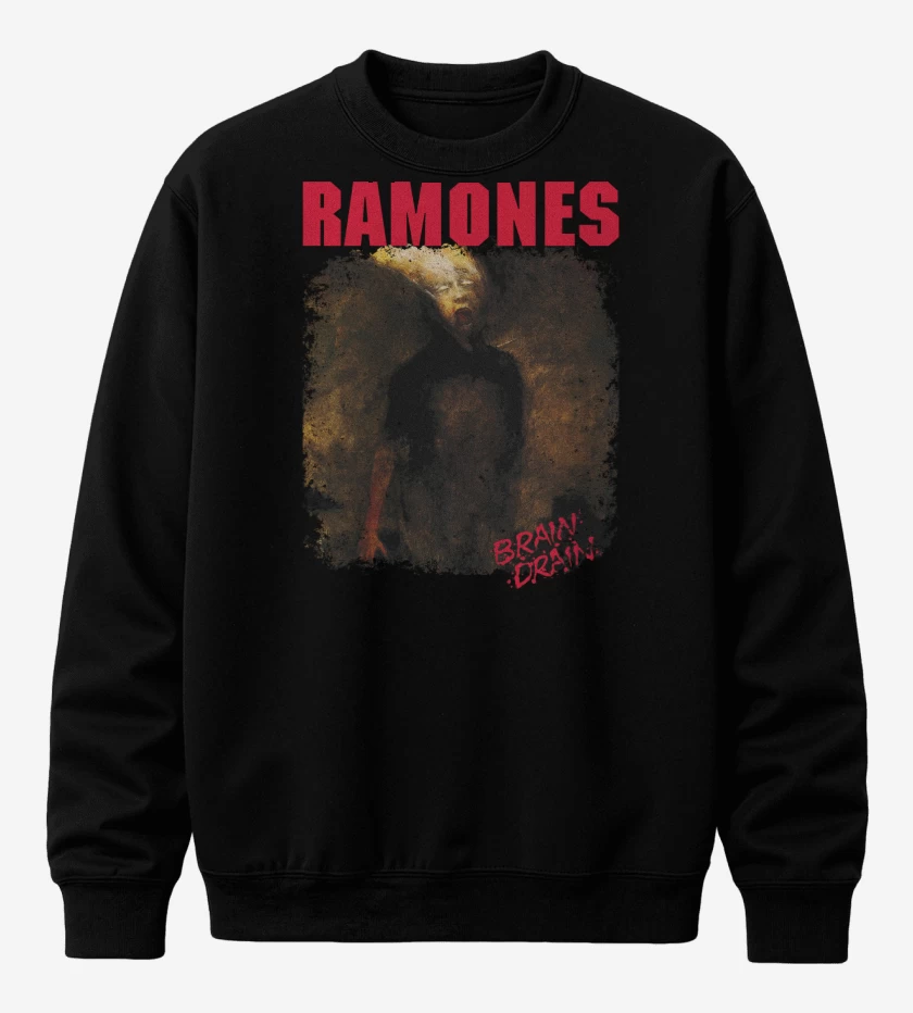 Poleron polo Ramones Brain Drain