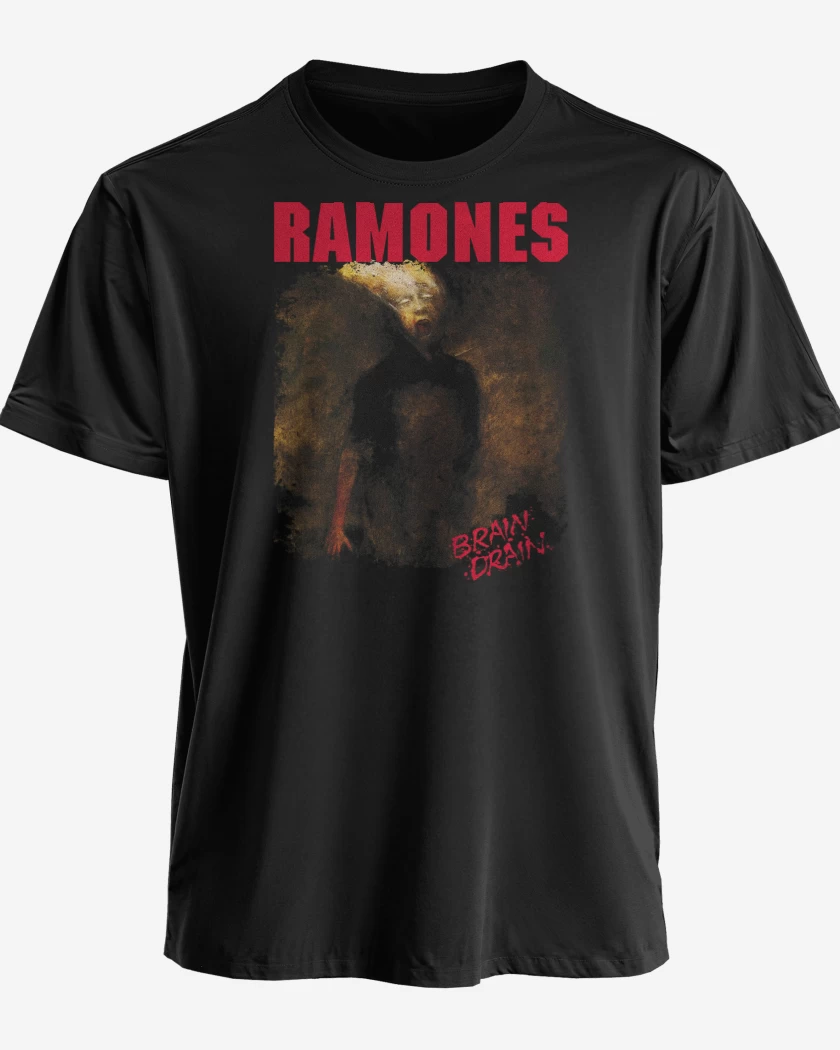 Polera premium Ramones Brain Drain