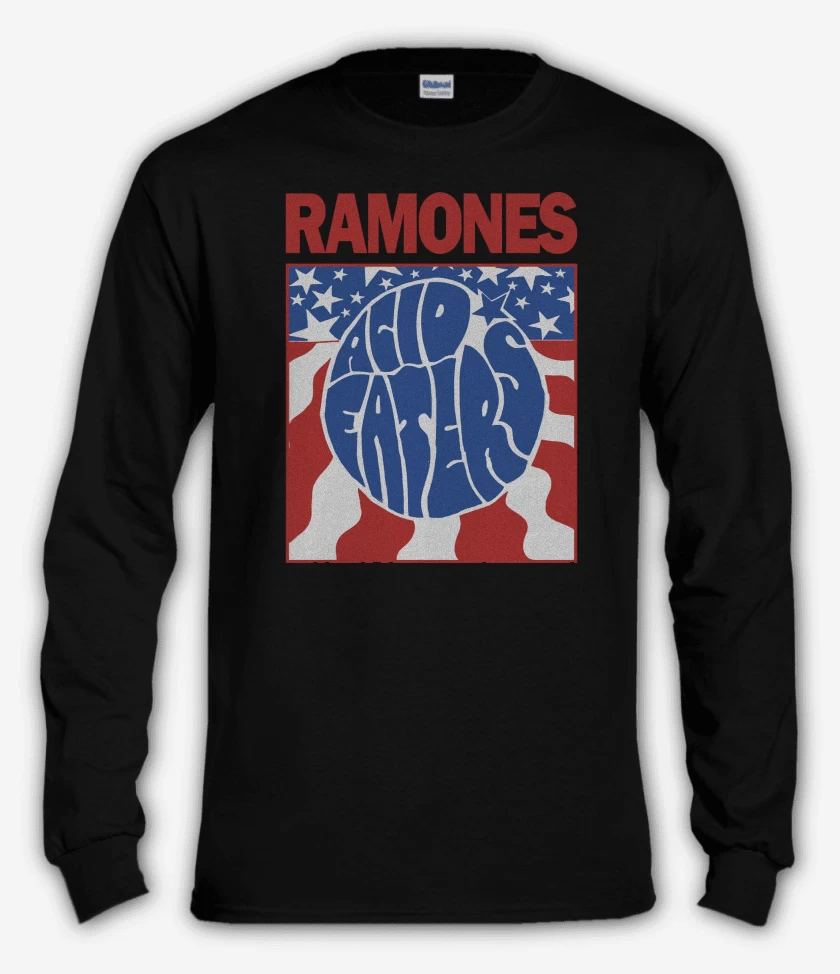 Polera manga larga Ramones Acid Eaters v2