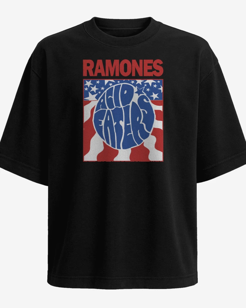 Polera Oversize Ramones Acid Eaters v2