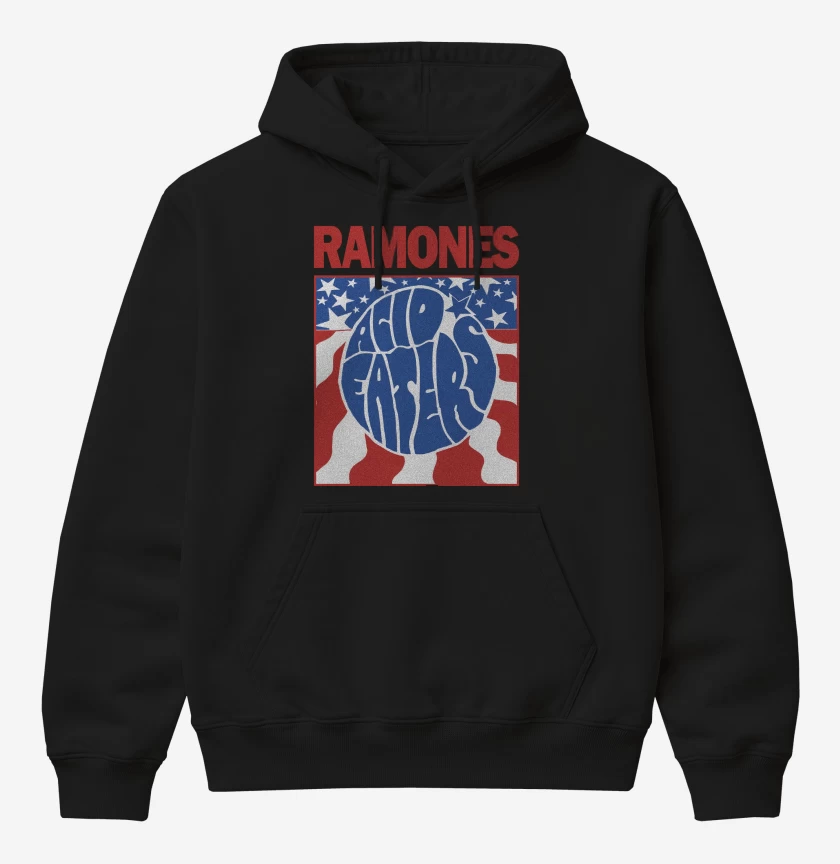 Poleron Canguro básico Ramones Acid Eaters v2