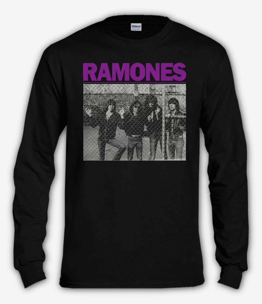 Polera manga larga Negro de Ramones DEMOS