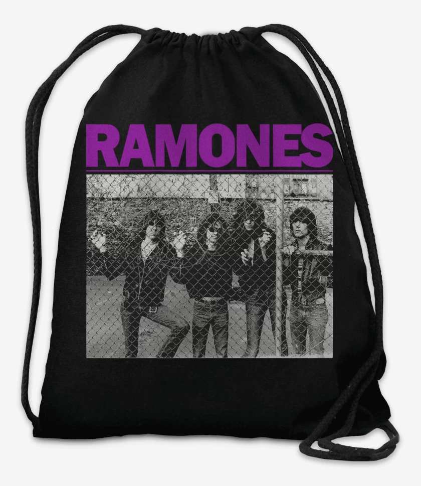 Mochila Negro de Ramones DEMOS