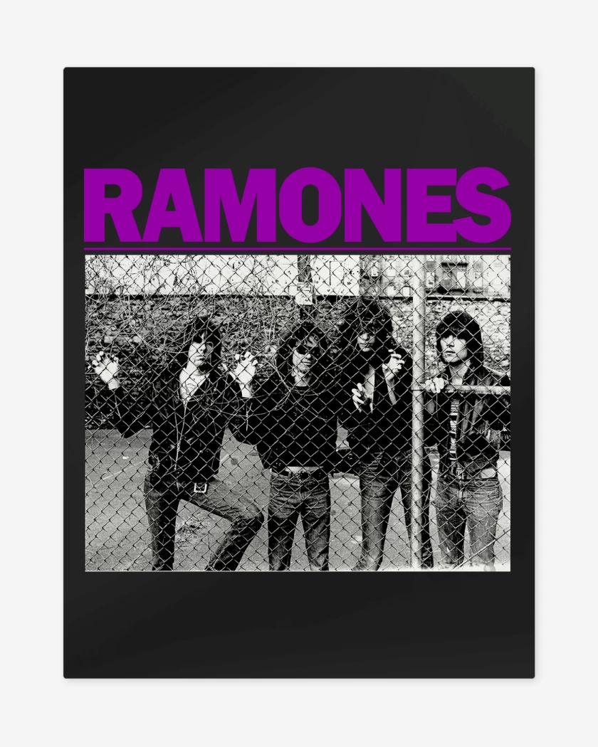 Print metalico Ramones DEMOS