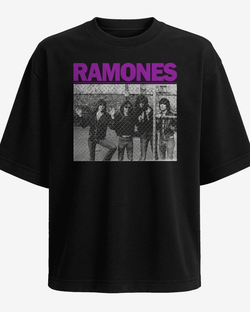 Polera Oversize Ramones DEMOS
