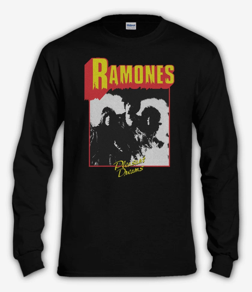 Polera manga larga Negro de Ramones Pleasant Dreams v2