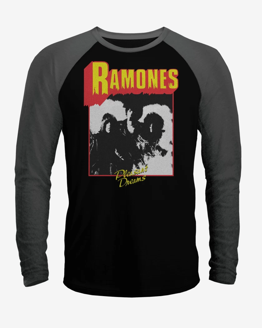 Polera Raglan Ramones Pleasant Dreams v2
