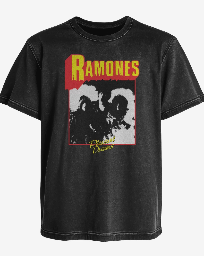 Polera desgastada Ramones Pleasant Dreams v2