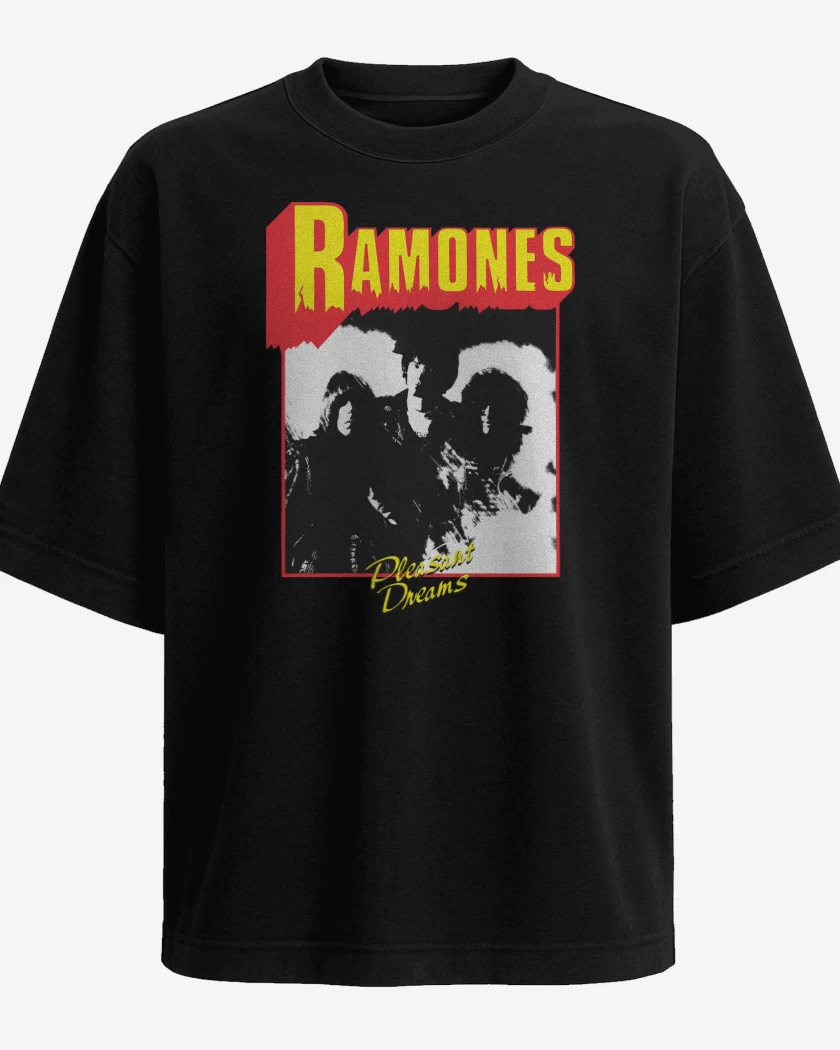Polera Oversize Ramones Pleasant Dreams v2