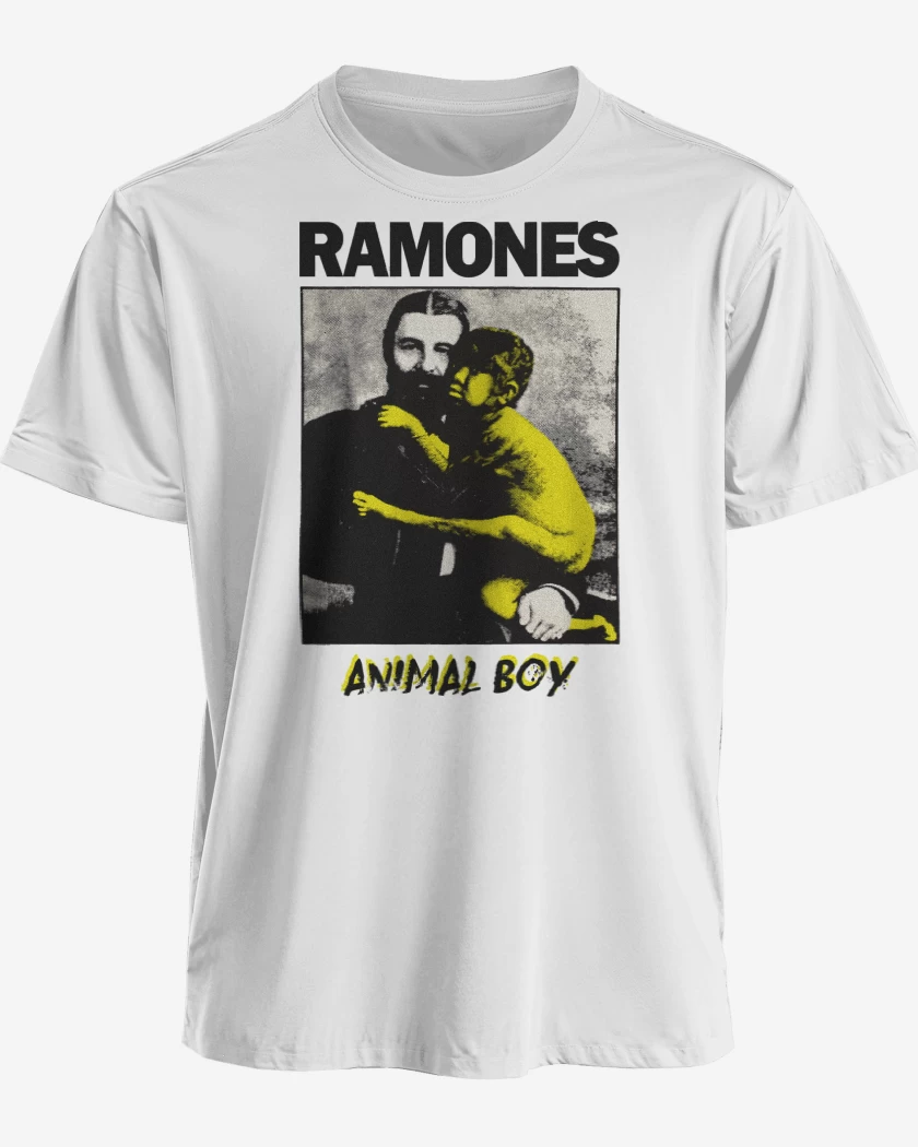 Polera premium Ramones Animal Boy v2