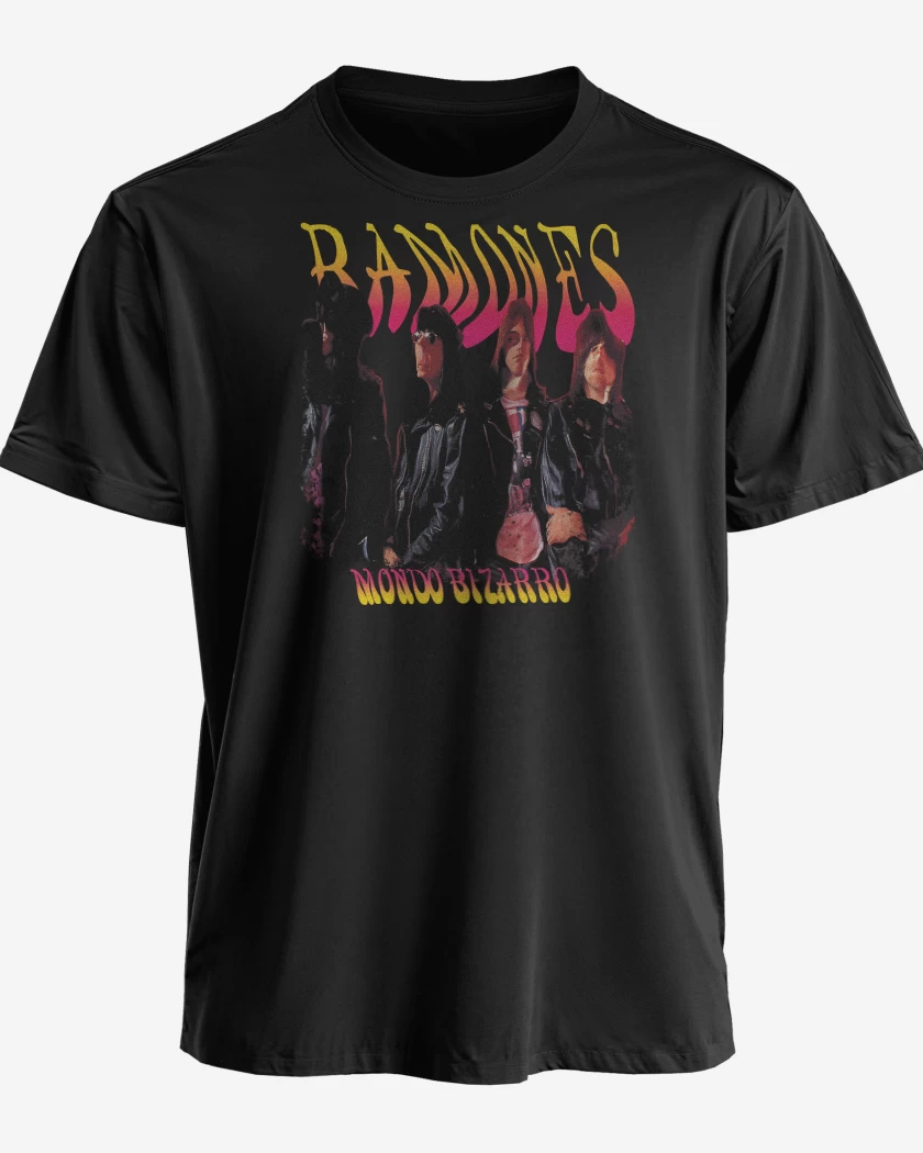 Polera premium Ramones Mondo Bizarro