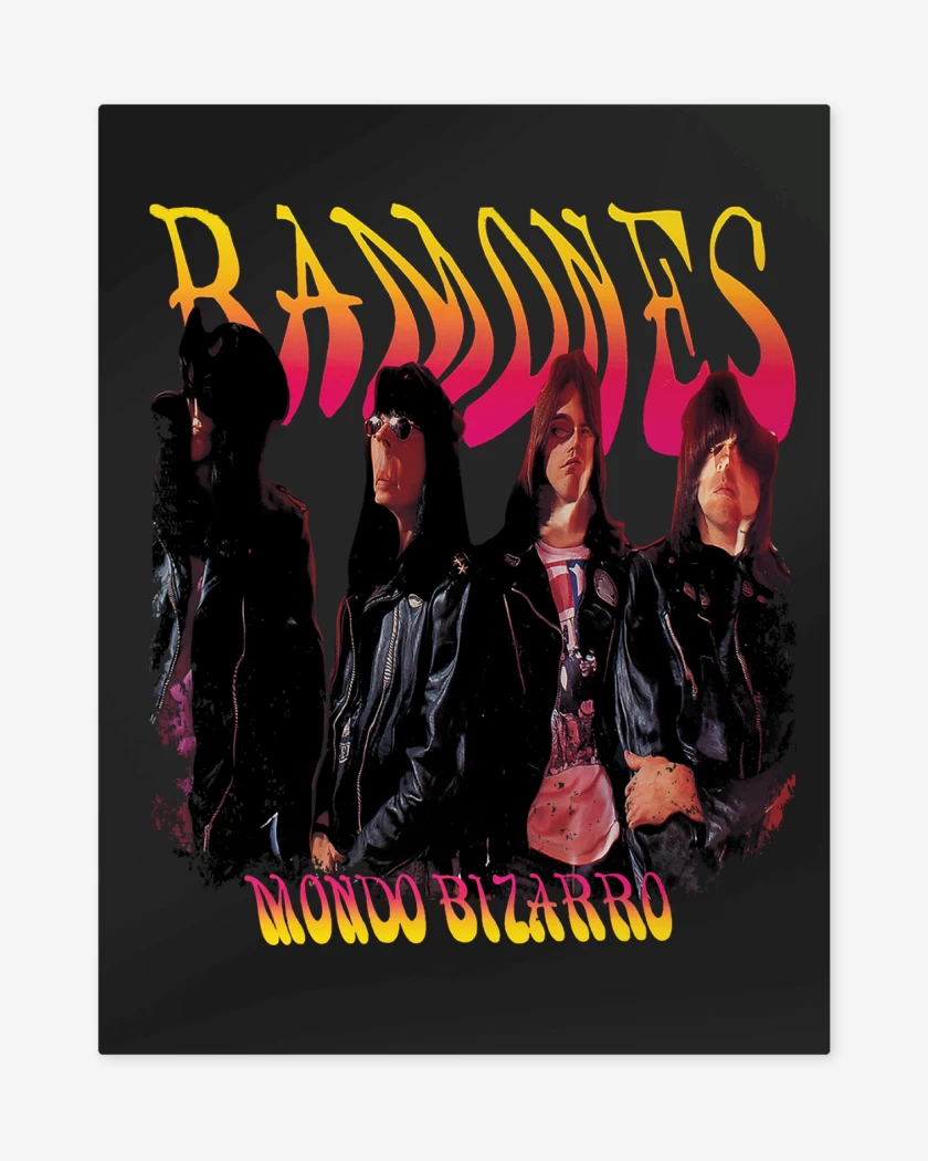 Print metalico Ramones Mondo Bizarro