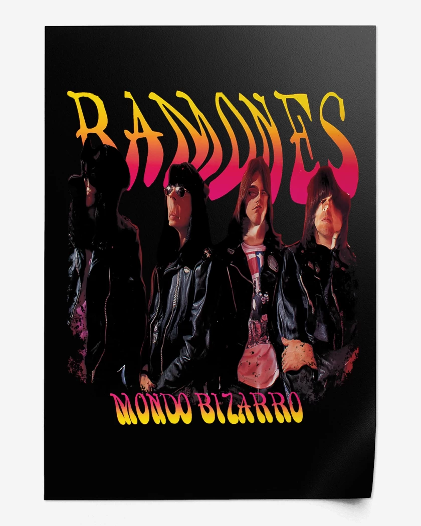 Print Ramones Mondo Bizarro