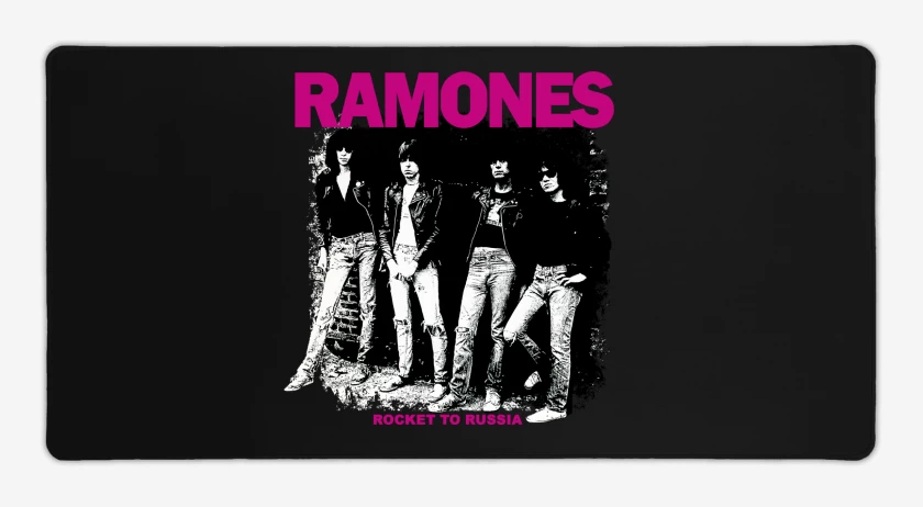 Mouse pad Gamer Ramones Rocket to Russia 