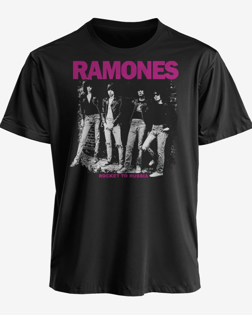 Polera Ramones Rocket to Russia 