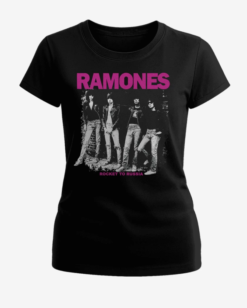 Polera de Mujer Ramones Rocket to Russia 