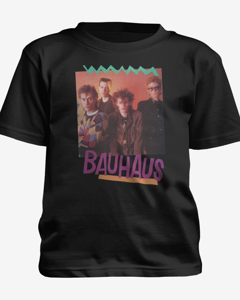 Polera de niño Negro de Bauhaus Band