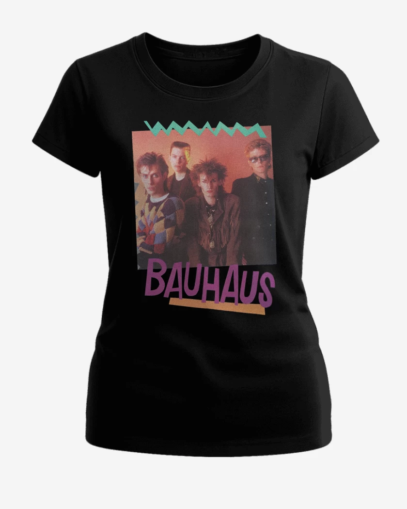 Polera de Mujer Negro de Bauhaus Band