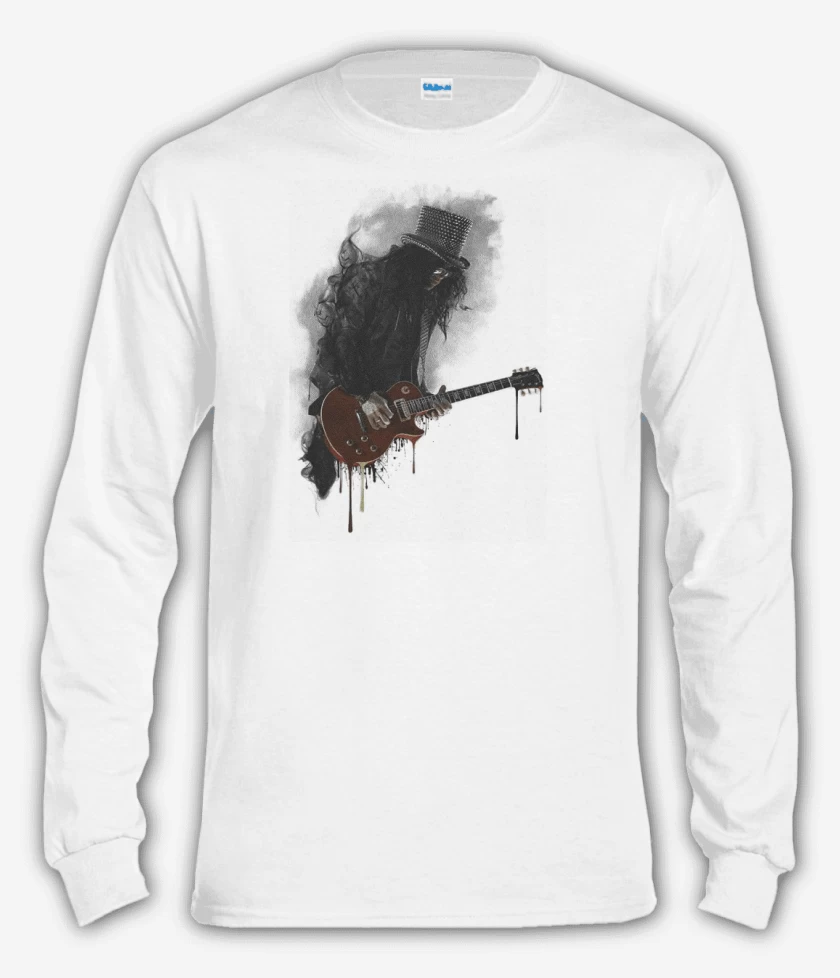 Polera manga larga Blanco de Slash
