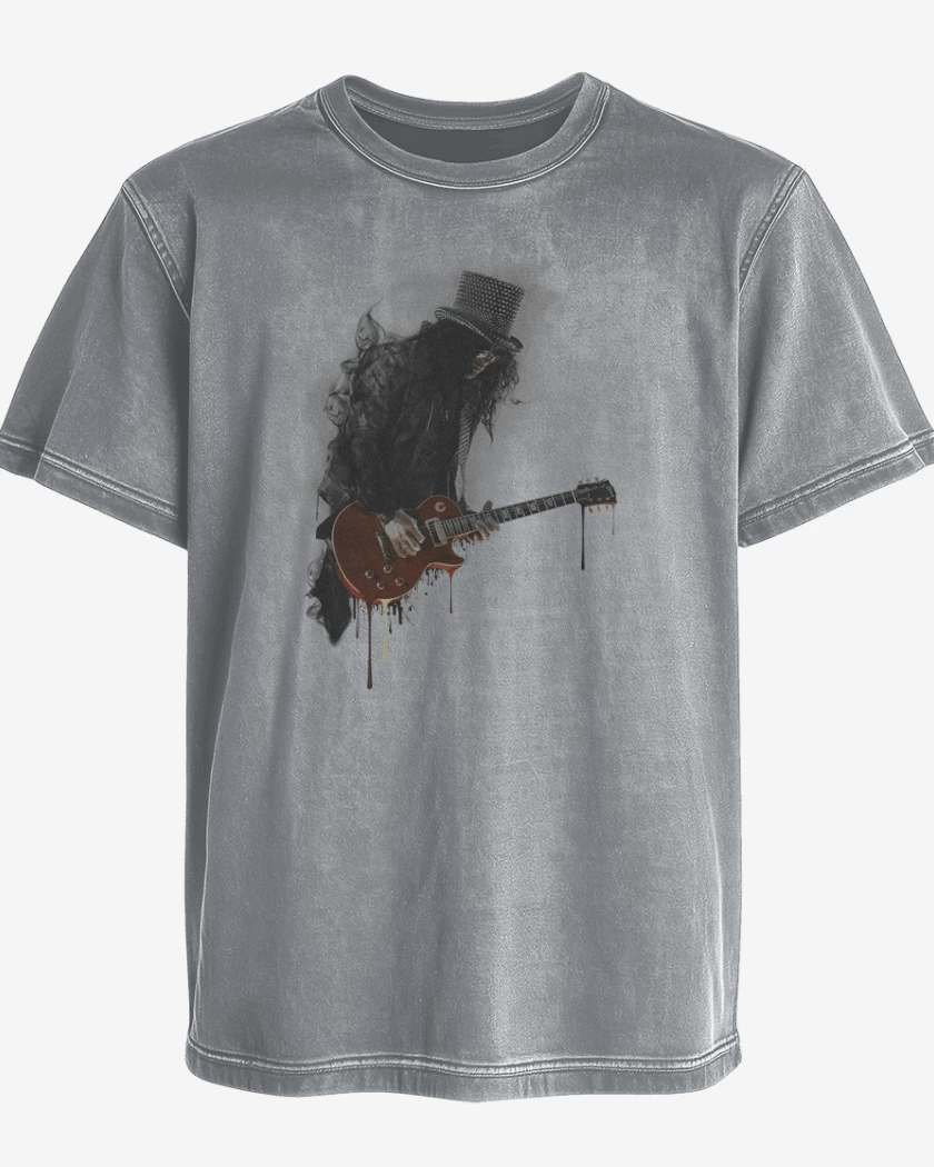 Polera desgastada Slash