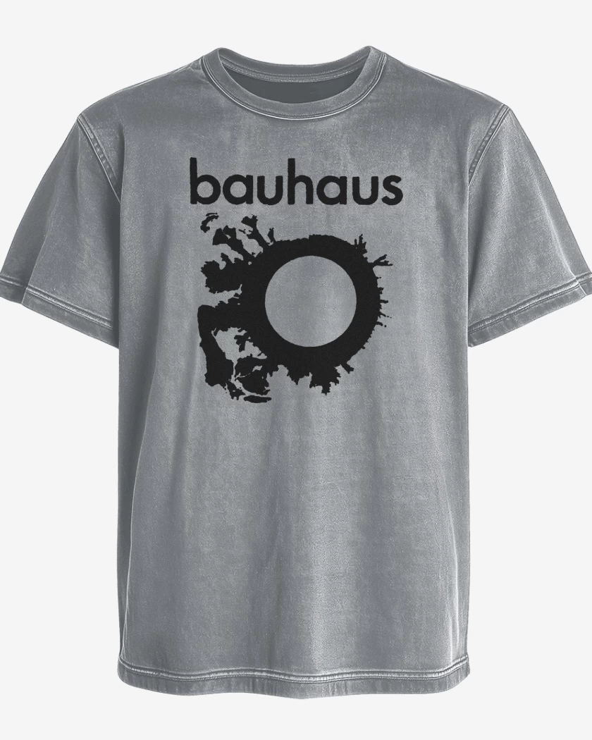 Polera desgastada Bauhaus Logo