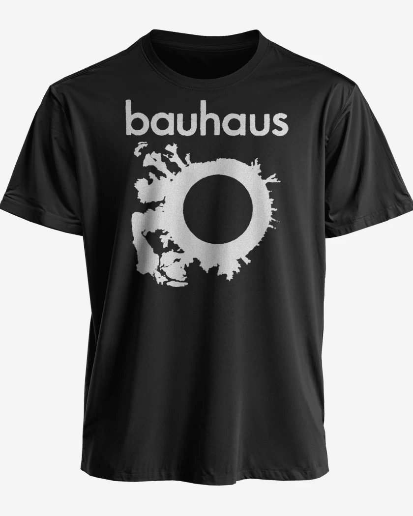 Polera premium Negro de Bauhaus Logo B