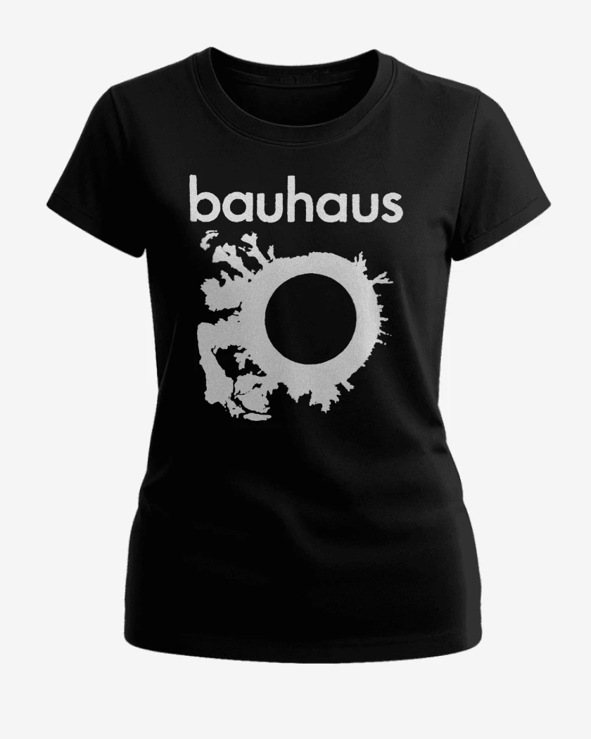 Polera de Mujer Negro de Bauhaus Logo B