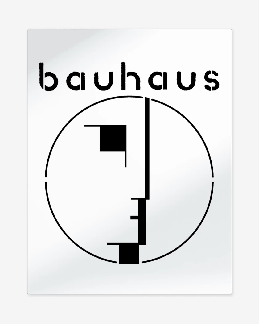 Print metalico Bauhaus 