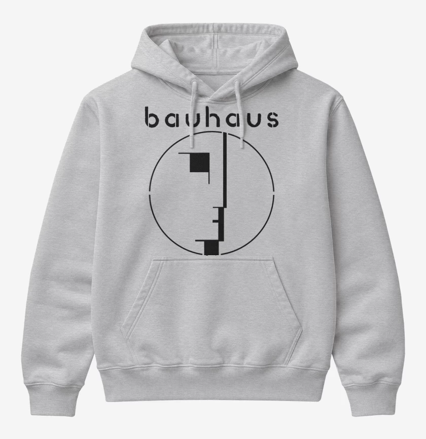 Poleron Canguro básico Gris Melange de Bauhaus 
