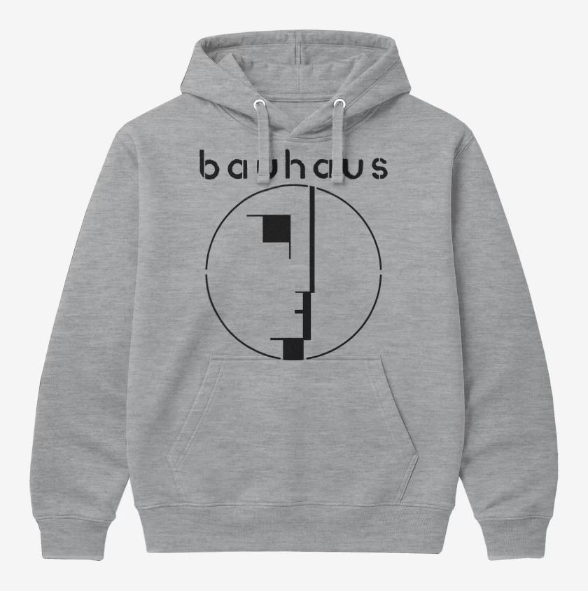 Polerón Canguro Gris Melange de Bauhaus 