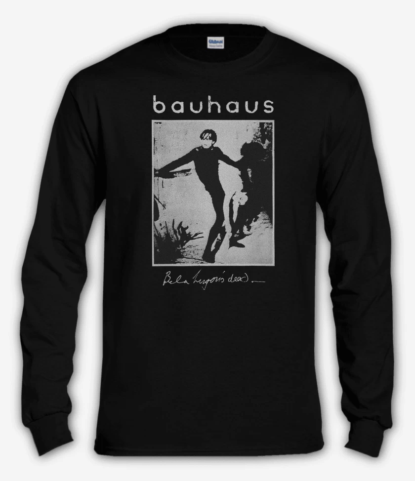Polera manga larga Negro de Bauhaus Bela Lugosi