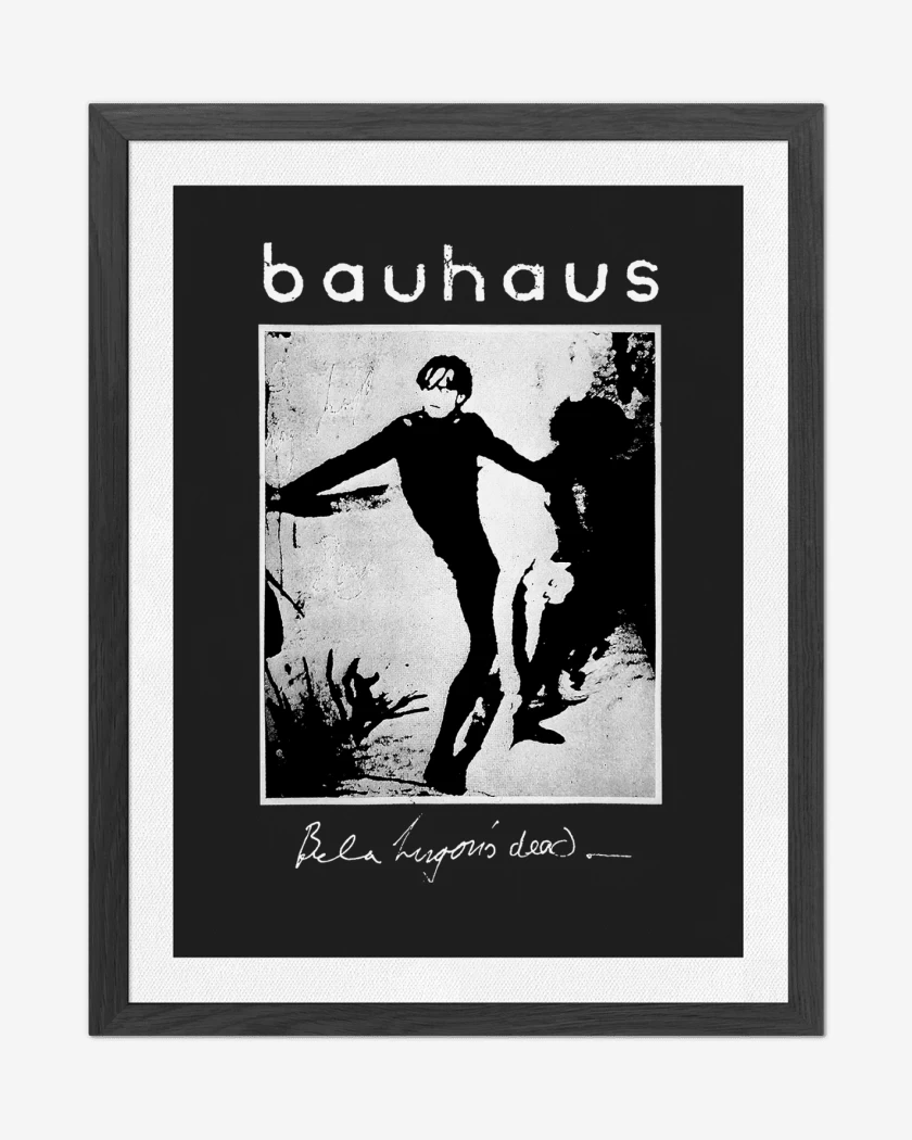 Cuadro decorativo Negro de Bauhaus Bela Lugosi