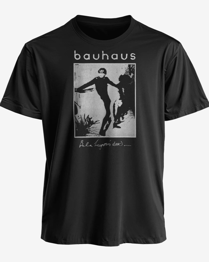 Polera premium Negro de Bauhaus Bela Lugosi